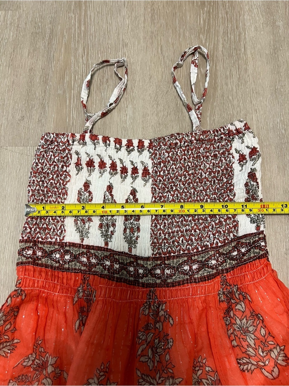 CYN by Cynthia Mehra Boho Tiered Women’s Summer Sundress with Spaghetti Straps - Picture 7 of 7
